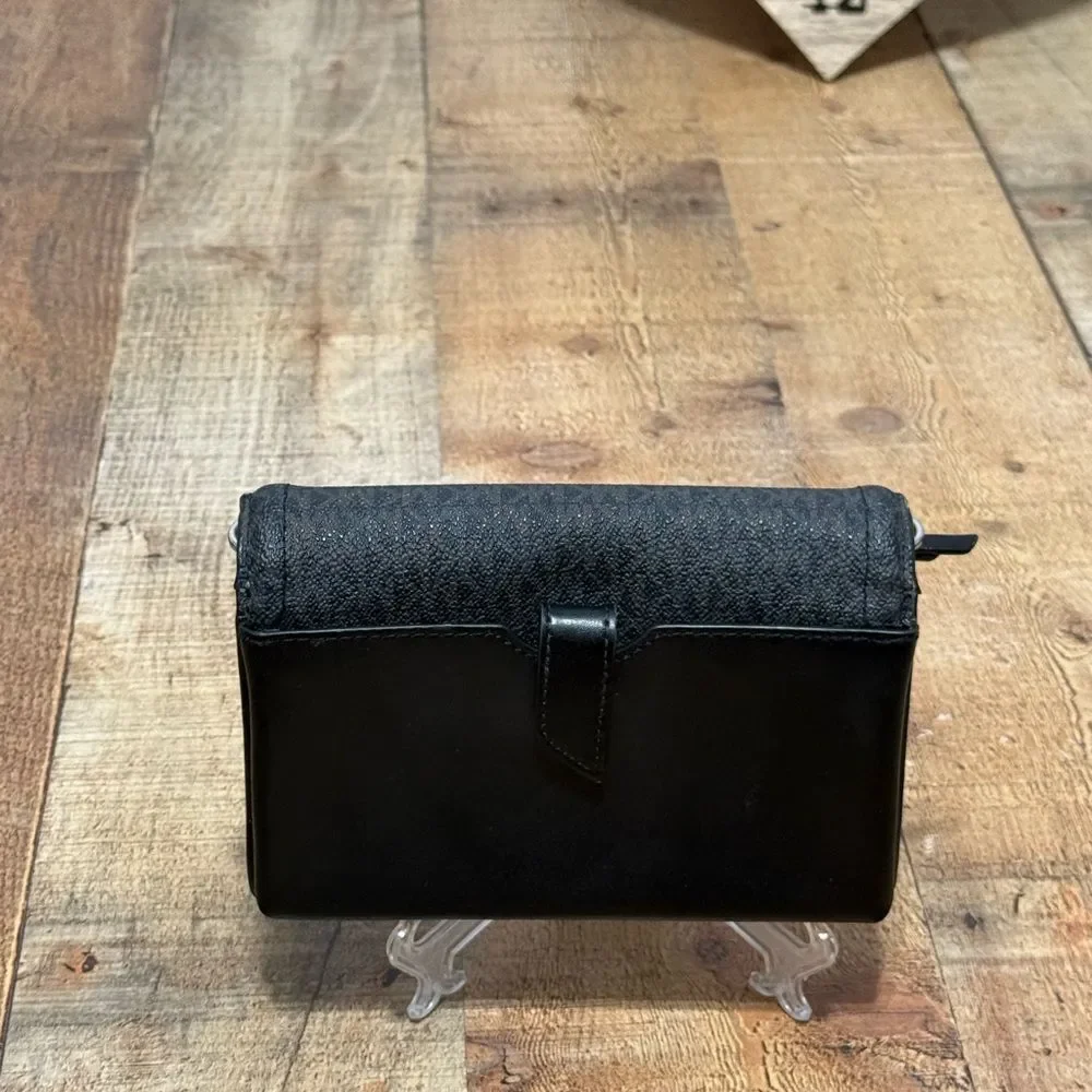 Jet Set Small Two-Tone Logo Smartphone Crossbody Bag *missing strap*